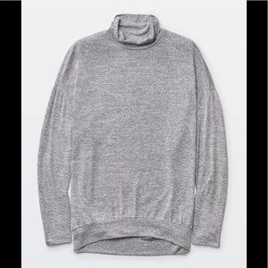WILFRED FREE Martha long sleeve shirt mock neck S